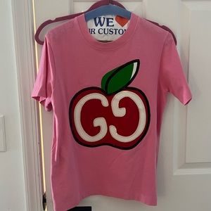 REAL Gucci Apple Logo T Shirt